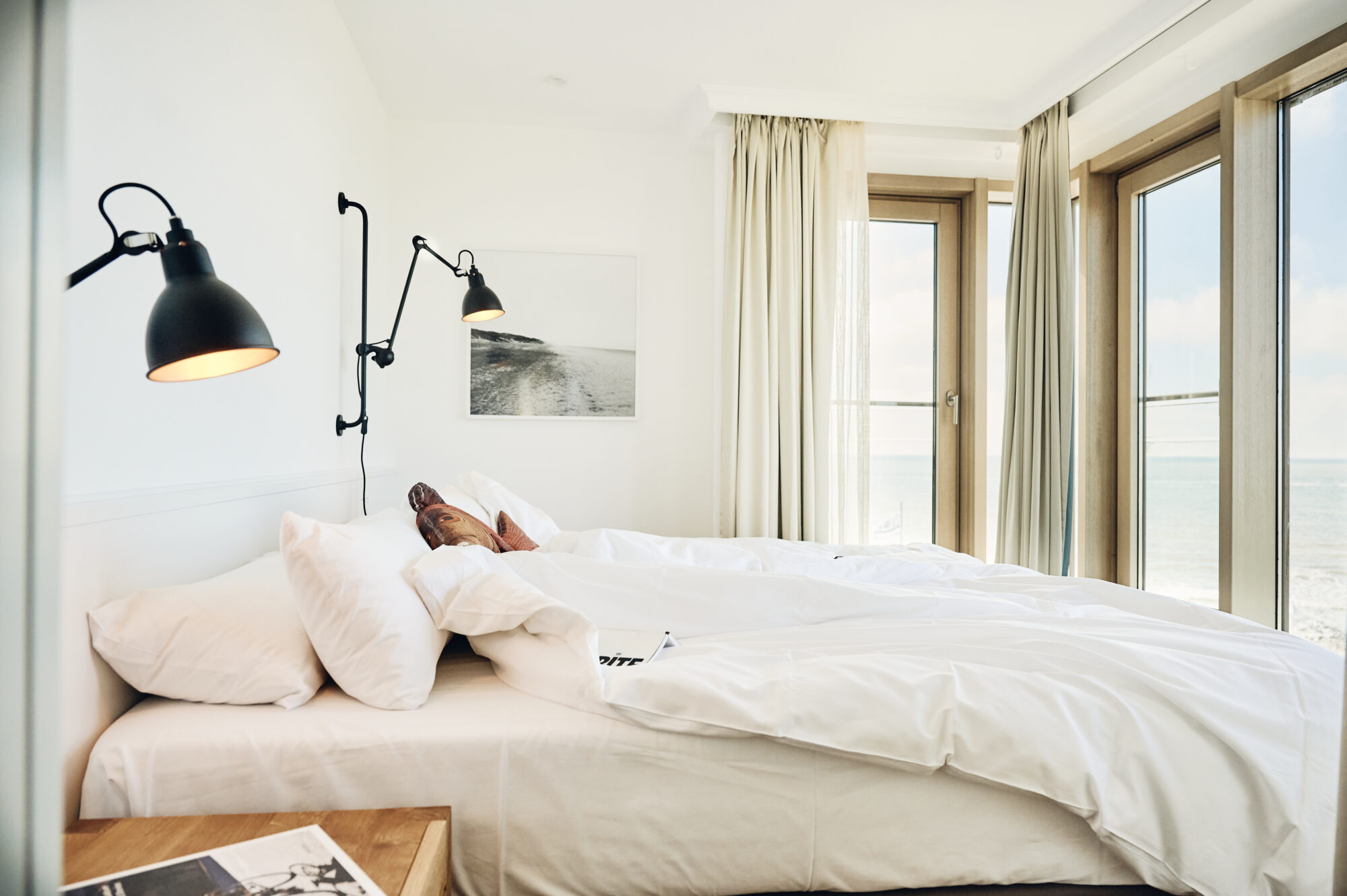 Zimmer mit rundum Meerblick im Haus am Meer auf Norderney.