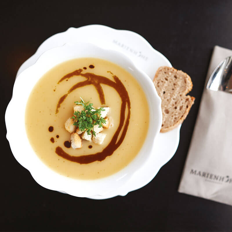 Kartoffelsuppe aus der Marienhöhe Norderney